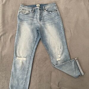 J. Crew Faded Blue Boyfriend Jeans